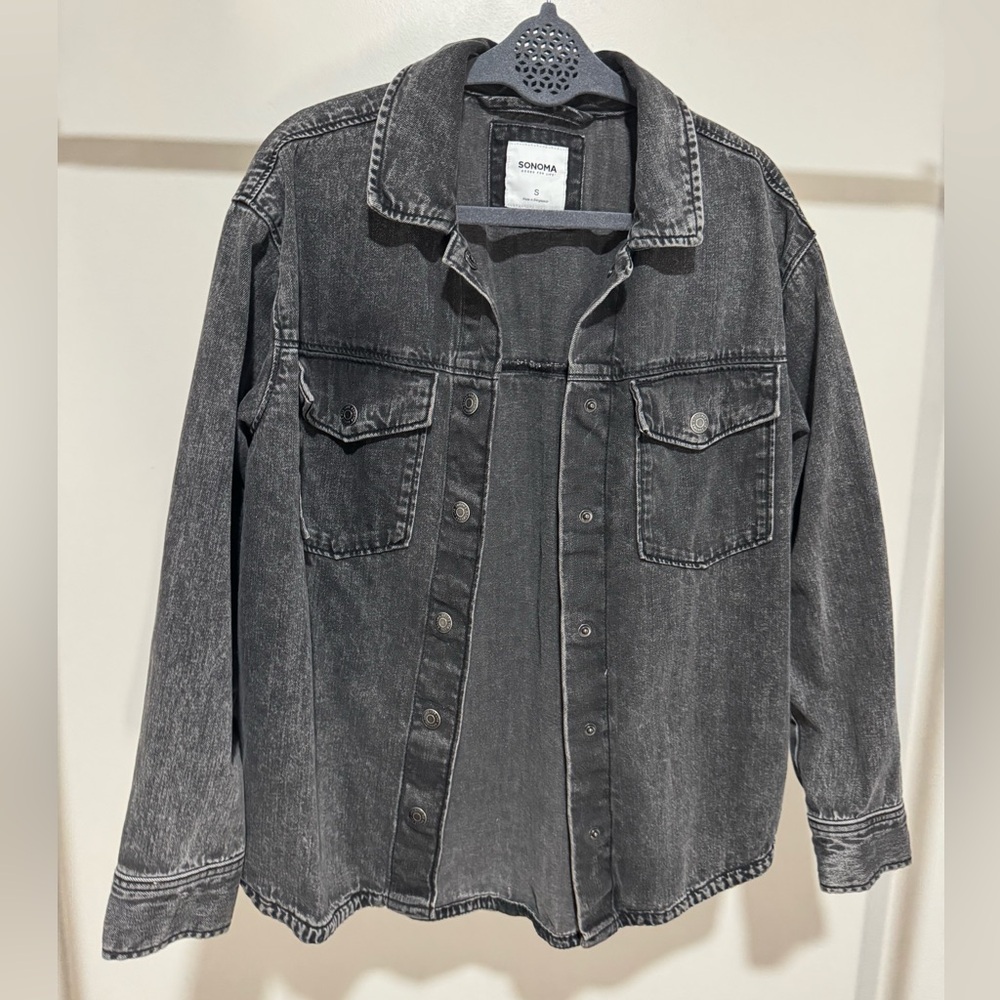 Sonoma Charcoal Denim Jacket